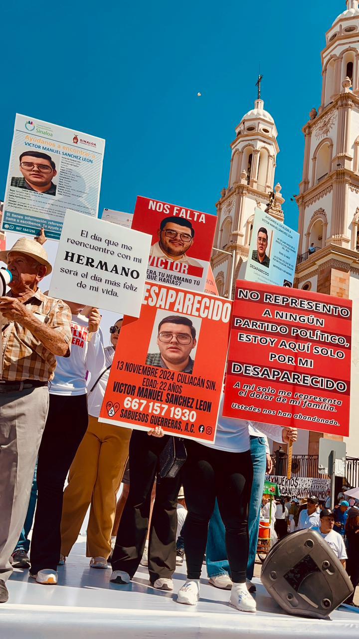 $!Víctor Manuel fue llevado por la fuerza; hace un año no se sabe de él