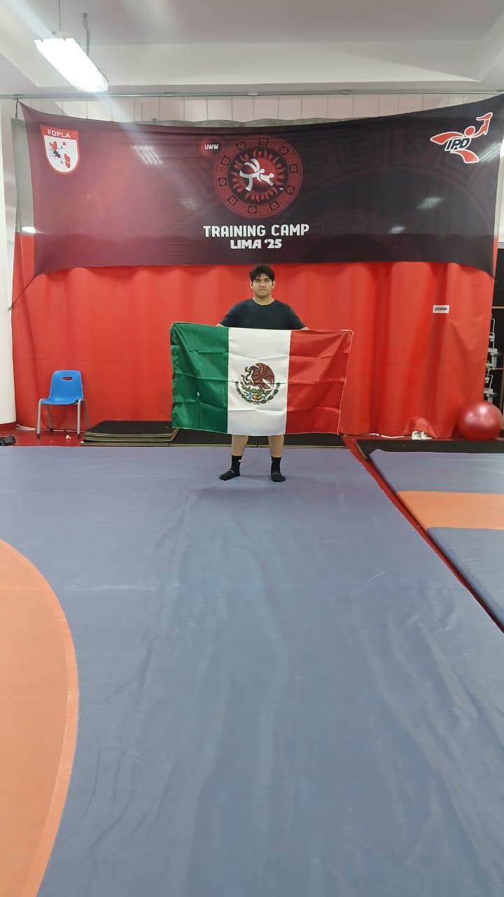 $!Sinaloense Leonardo Guerrero representará a México en el Panamericano U20 de Luchas Asociadas