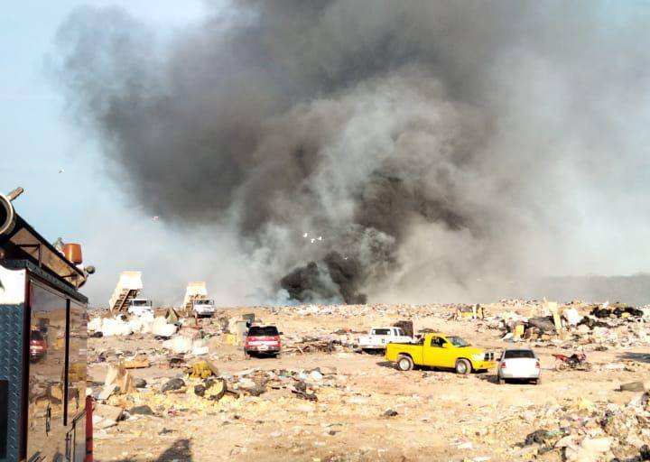 Arde de nuevo el basurón de Mazatlán; apenas el lunes se registró el más reciente