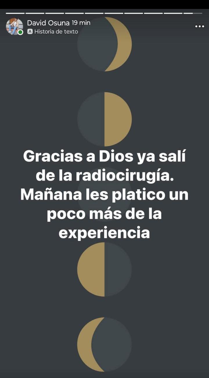 $!El maestro David Osuna sale estable tras radiocirugía ocular en Monterrey