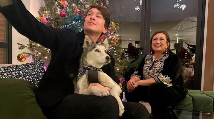 Beatriz Gutiérrez Müller, esposa de AMLO, defiende a hijo de Xóchitl Gálvez