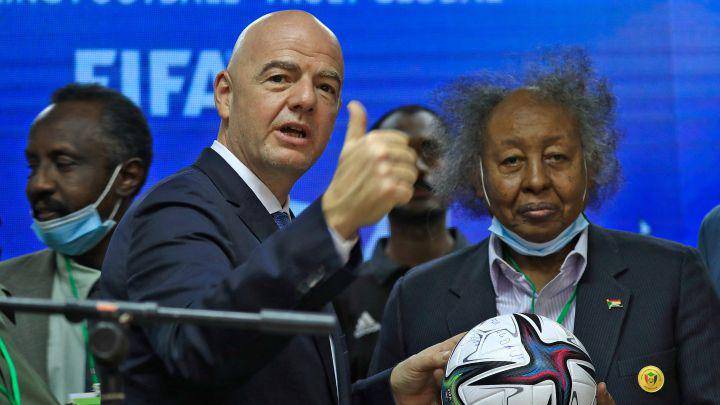 Gianni Infantino, presidente de la FIFA.