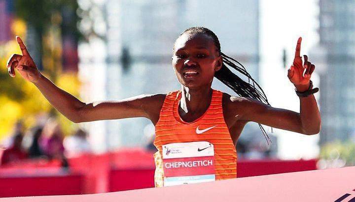 La atleta keniana dio positivo por hidroclorotiazida en marzo de 2025.