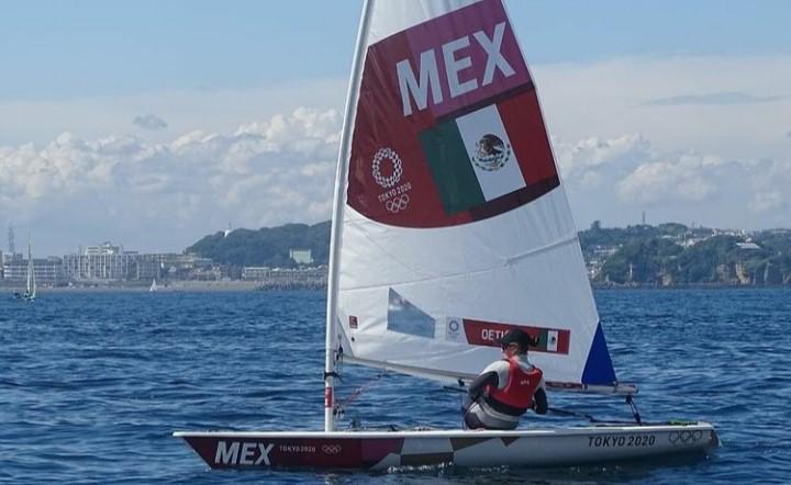 Mexicana Elena Oetling se ubica en lugar 23 en Láser Radial, en Tokio 2020