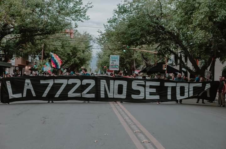 $!Manifestación por la Ley 7722.