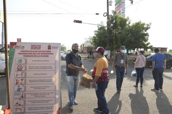 Condiciona Ayuntamiento de Culiacán apertura del tianguis Los Huizaches con certificados de confianza