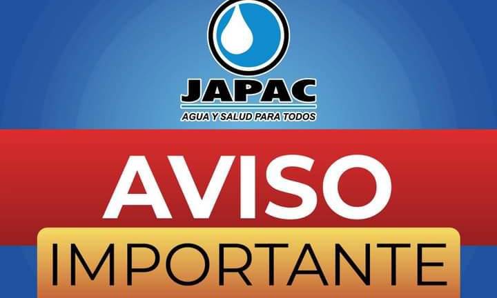 La Japac urge a los usuarios que aún cuentan con servicio de agua potable a hacer un uso racional del líquido.