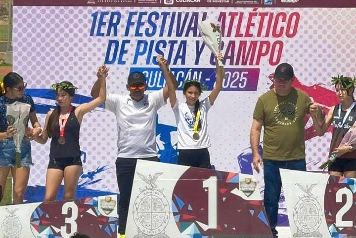 Destacan atletas mazatlecos en el Encuentro de Pista y Campo en Culiacán