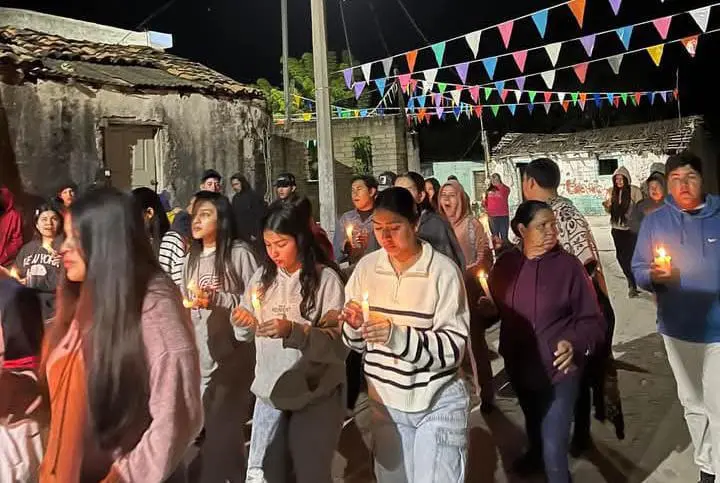 $!Celebran en Matatán la centenaria fiesta de la Virgen de la Candelaria