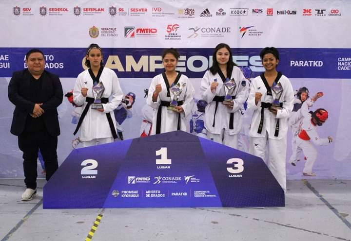 $!Logra Sinaloa par de oros en Nacional de taekwondo