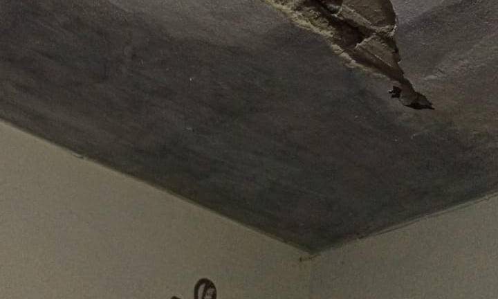 En la colonia Casa Redonda, en Mazatlán, reportan que una casa tuvo daños por el sismo