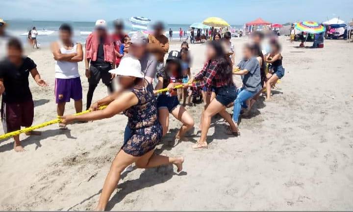 En las actividades recreativas tomaron parte personas de todas las edades.