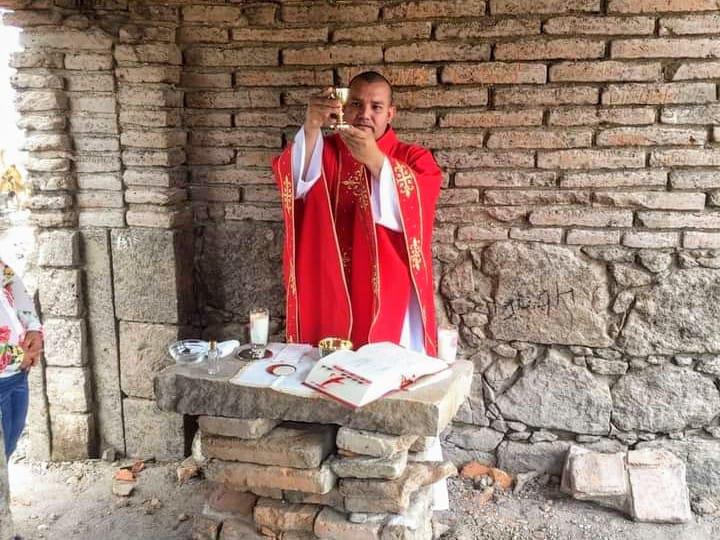 $!Con misa en las ruinas de El Mahone, en la presa Miguel Hidalgo, imploran por lluvias