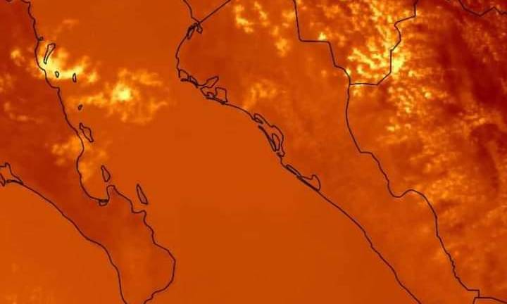El calor en Sinaloa se vuelve a sentir de más de 50°C
