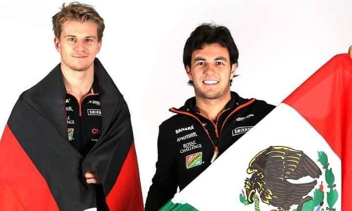 Nico Hulkenberg y Sergio Pérez fueron compañeros en Force India.