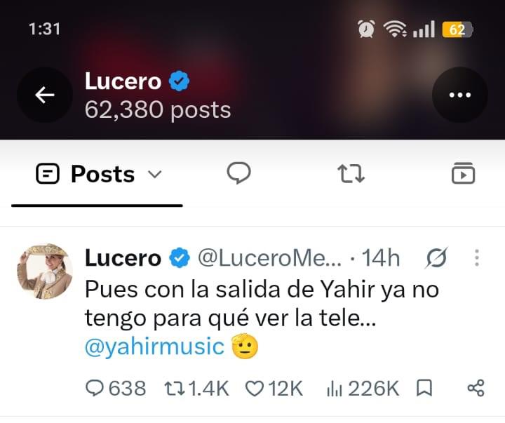 $!La cantante había mostrado previamente su apoyo al intérprete durante su participación en el reality.