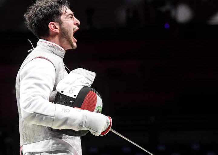 En reñido combate, esgrimista Diego Cervantes cae con monarca mundial