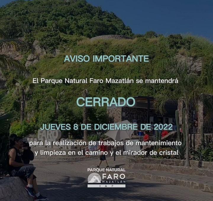 $!Cerrarán el acceso al Faro de Mazatlán este jueves