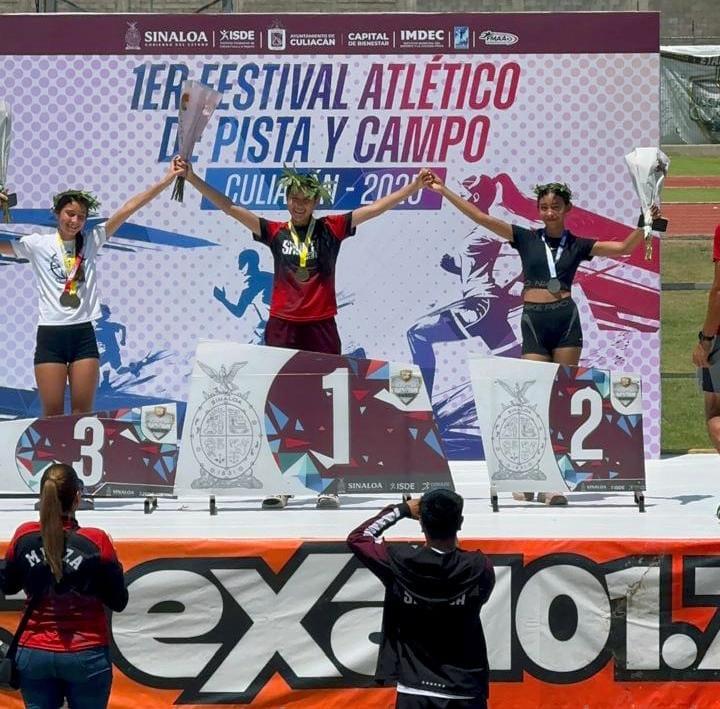 $!Destacan atletas mazatlecos en el Encuentro de Pista y Campo en Culiacán