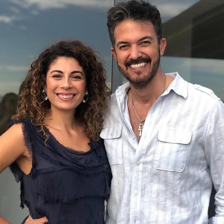 $!Anna Ferro y Fernando del Solar.