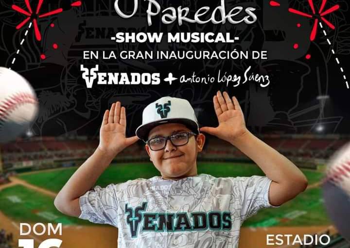 Participará Migue Paredes en la inauguración de la LMP en el Teodoro Mariscal