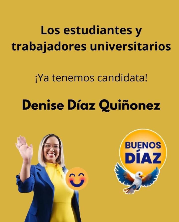 $!Jesús Madueña y Denise Díaz intensifican campaña en carrera por la Rectoría de la UAS