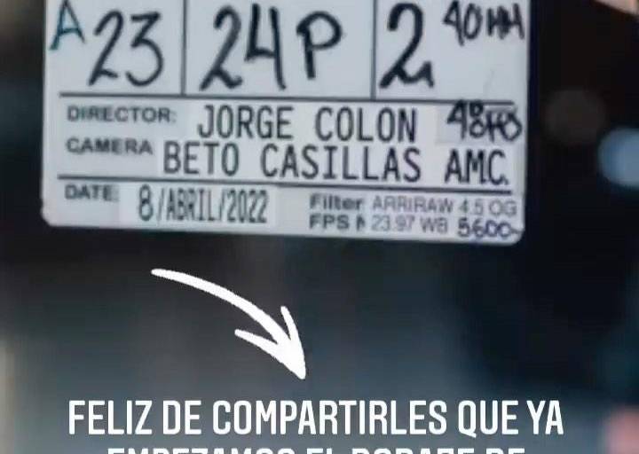 Inicia rodaje la cinta ‘Quiero tu vida’, que produce Salma Hayek para ViX
