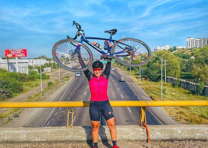Los Mochis es ejemplo del uso de la bicicleta: Yussely Soto