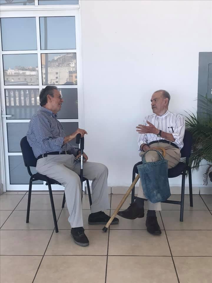 $!Juan José León Loya y Antonio López Sáenz.