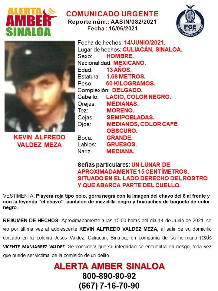 $!Encienden en Culiacán alertas Ámber por desaparición de cuatro jóvenes entre 13 y 15 años