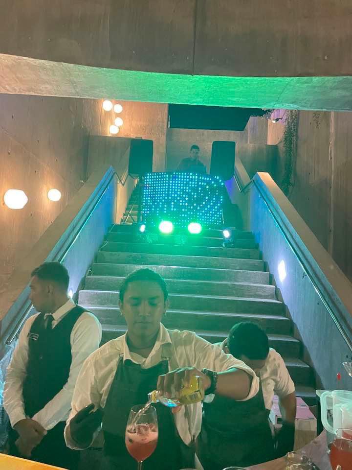 $!Aún sin inaugurar, usan el Gran Acuario Mazatlán para fiesta de funcionario