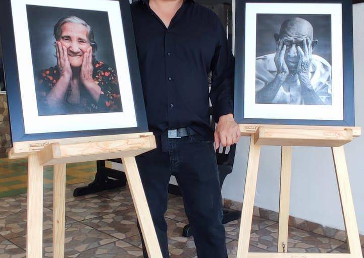 Expondrán retratos artísticos de los abuelitos de Asilo La Inmaculada
