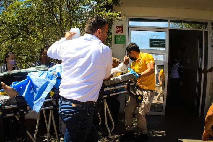 $!Soldador sale herido tras explotarle tanque en Culiacán