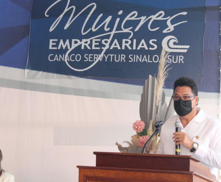 $!Roberto Lem González, presidente de Canaco Servytur Mazatlán.