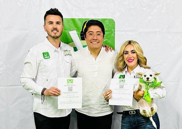 Registra el Partido Verde a sus candidatos a diputaciones locales