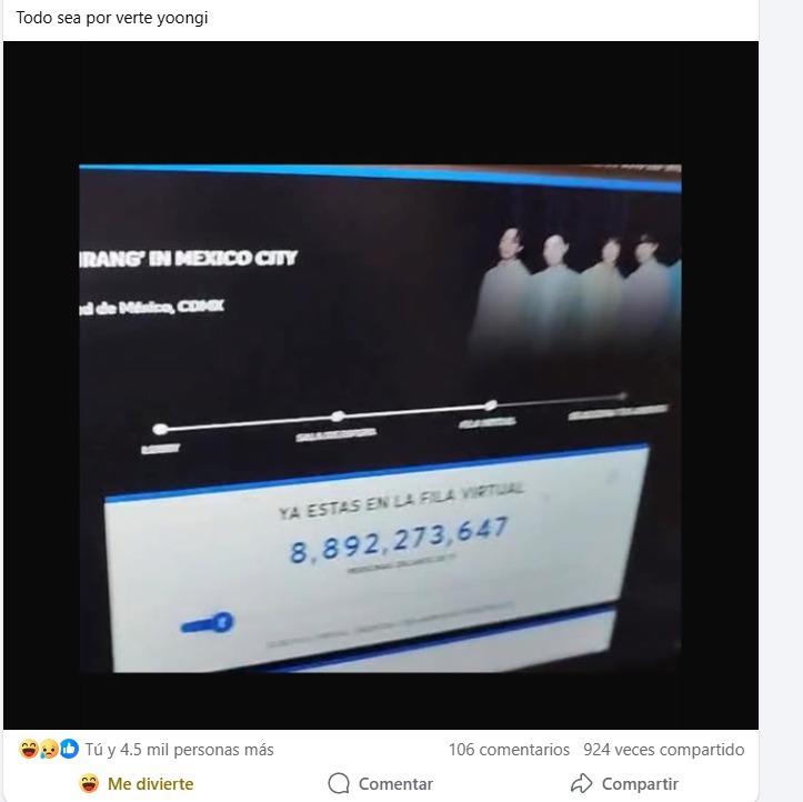 $!8 billones, 892 mil milones 273 mil 647 adelante de ti.