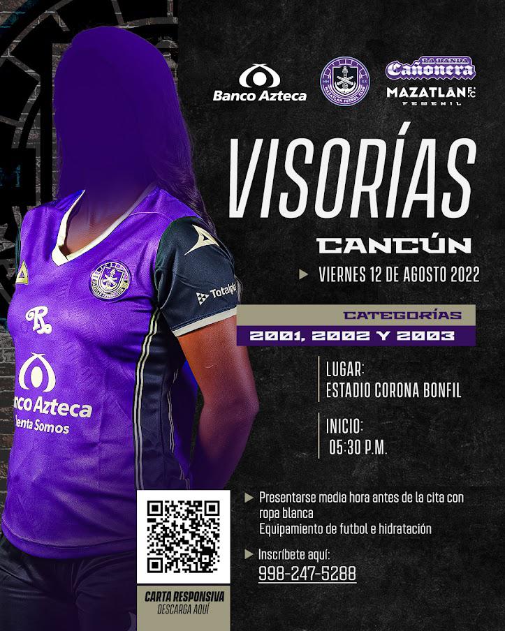 $!Mazatlán FC realizará visorías en Cancún, Quintana Roo