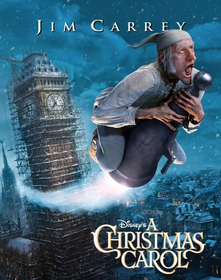 $!Jim Carrey trajo su propia version en 2009 con el filme Los Fantasmas de Scrooge.