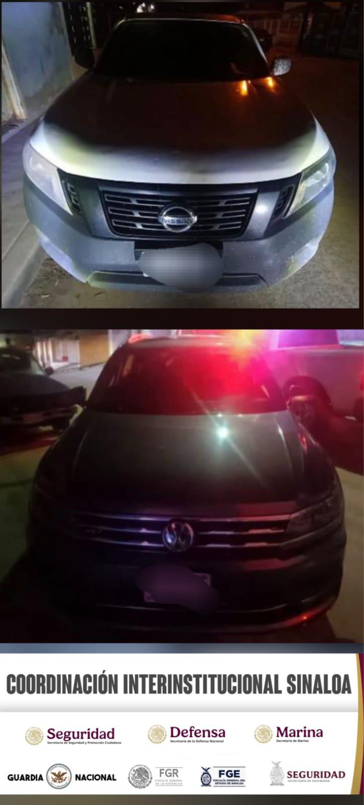 $!Recuperan 8 vehículos robados durante operativo en Eldorado