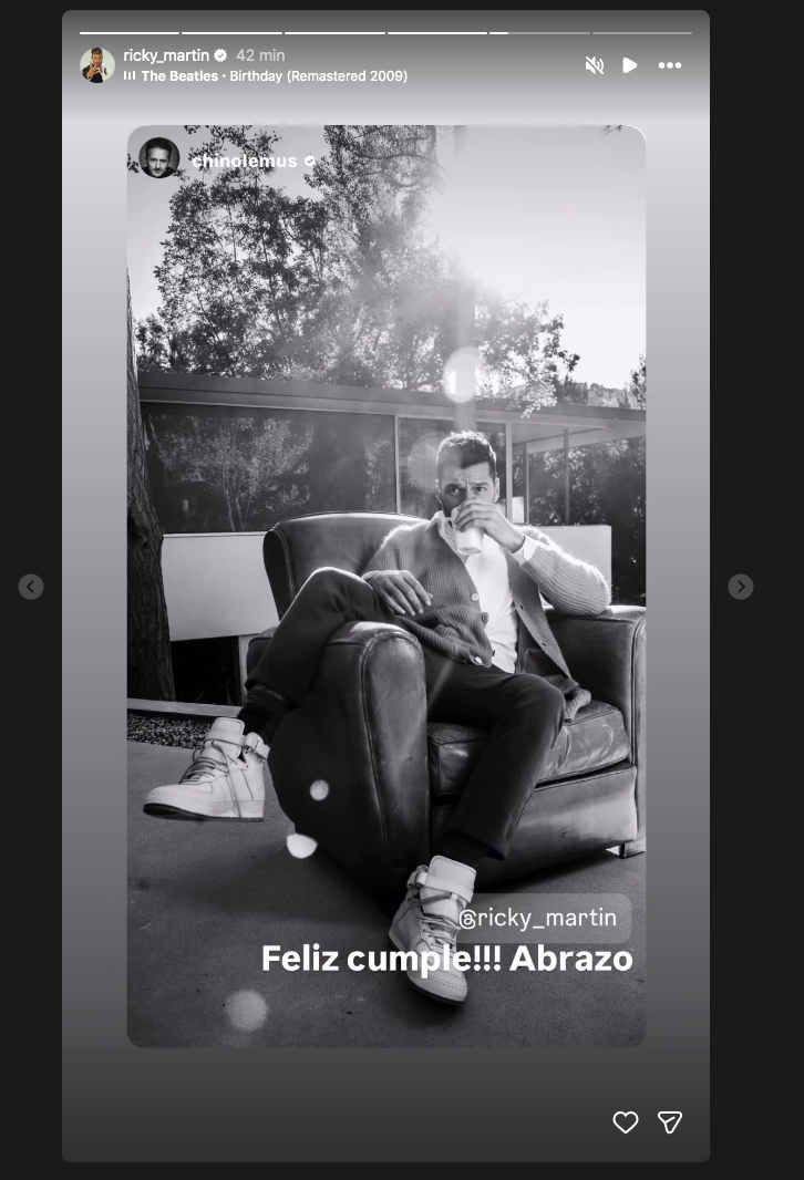 $!Celebra Ricky Martin sus 54 años de edad