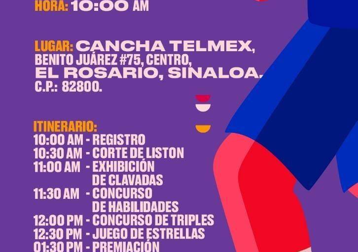 Invitan a inauguración de mural y remodelación de la Cancha Telmex, en Rosario