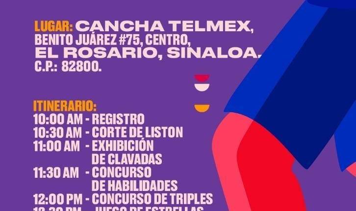 El arte y el deporte se unirán en este evento.