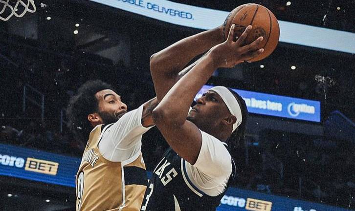 Los Bucks sumaron su cuarta derrota consecutiva en la NBA.