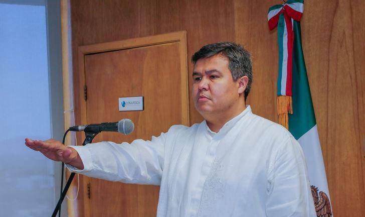 Octavio Alberto Almada Palafox. asume como nuevo comisionado nacional de Conapesca.