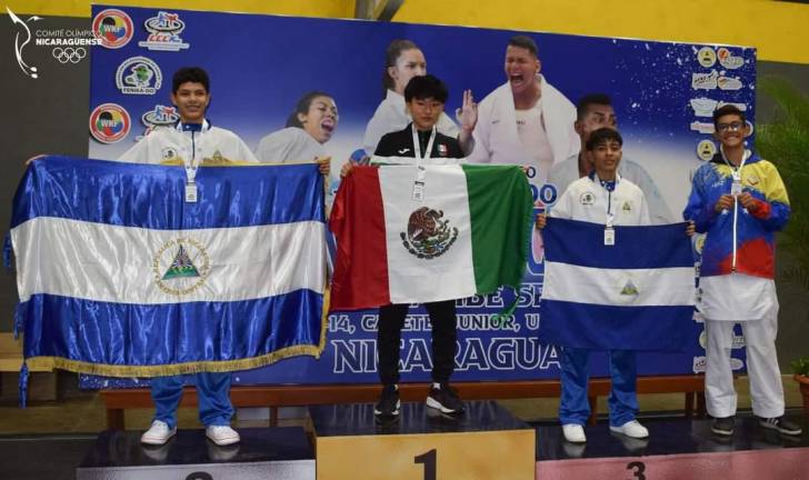 Mazatlecos, entre los mejores karatecas del Centroamericano, en Nicaragua