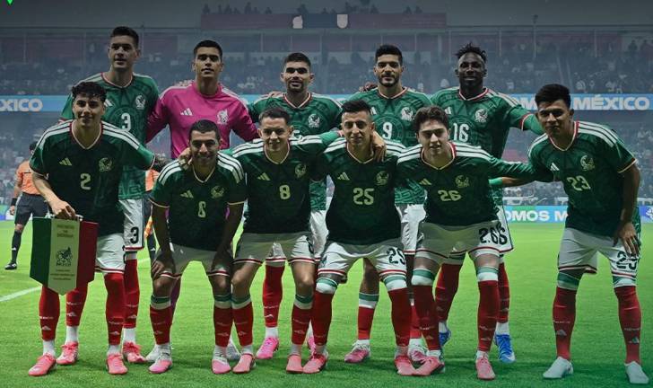 La Selección Mexicana de futbol.