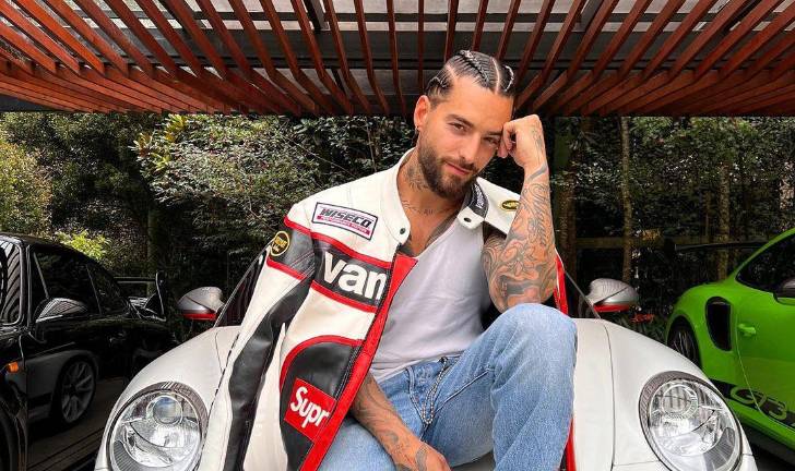 Maluma, en la Ciudad de México.