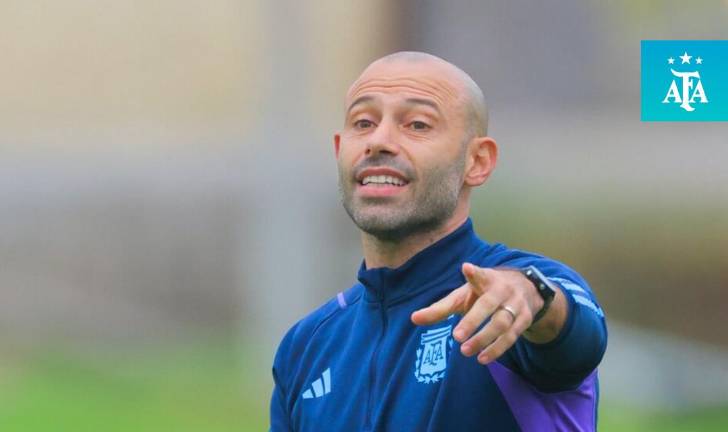 Javier Mascherano es el DT de Argentina Sub 23.