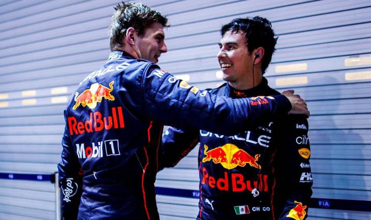 Max Verstappen y Sergio “Checo” Pérez han puesto a Red Bull en los primeros lugares en la presente temporada de la Fórmula 1.