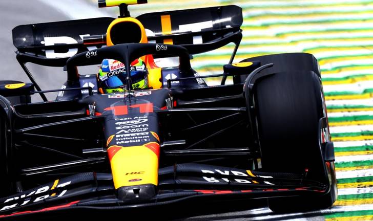Checo Pérez arrancará noveno en el Gran Premio de Brasil